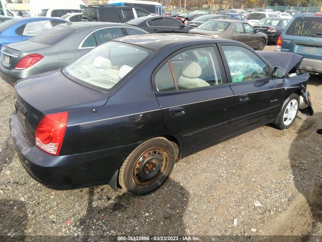 2006 HYUNDAI ELANTRA GLS/LIMITED VIN: KMHDN46D76U240003