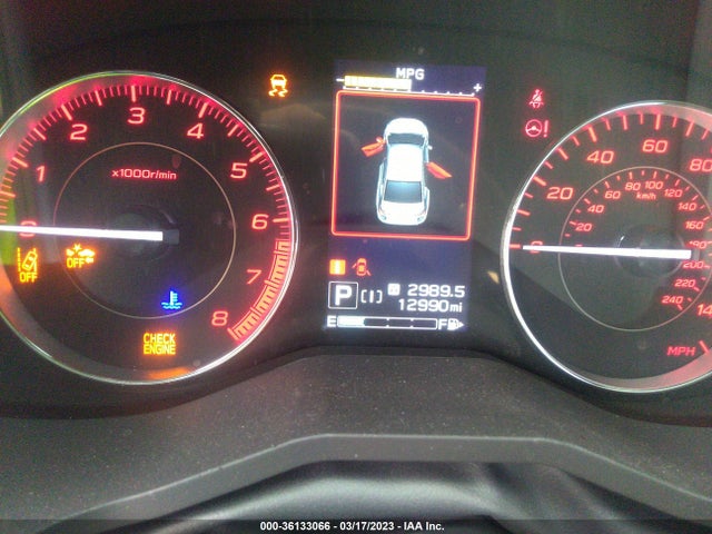 2022 SUBARU IMPREZA SPORT VIN: 4S3GKAM65N3610611