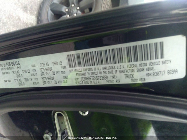 RAM 1500 Express 2017 1C6RR6FT2HS723650 Image 11