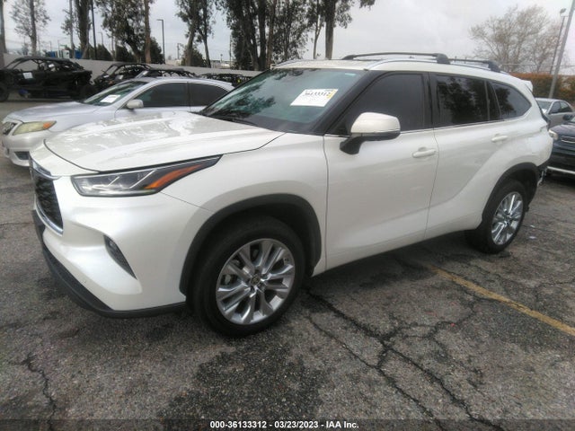 2021 TOYOTA HIGHLANDER LIMITED/PLATINUM VIN: 5TDYZRAH2MS534072