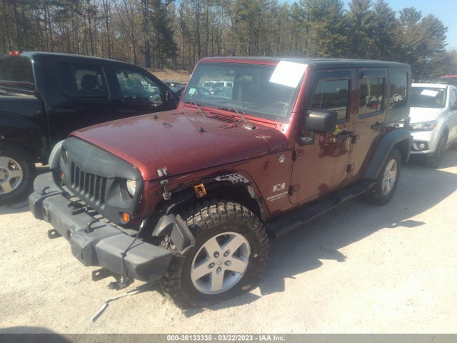 2008 JEEP WRANGLER UNLIMITED X VIN: 1J4GA39158L531725