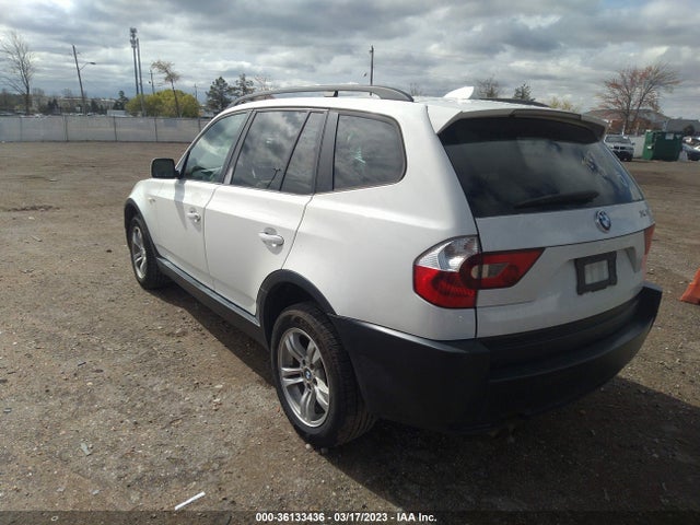 2005 BMW X3 3.0I VIN: WBXPA93415WD07847