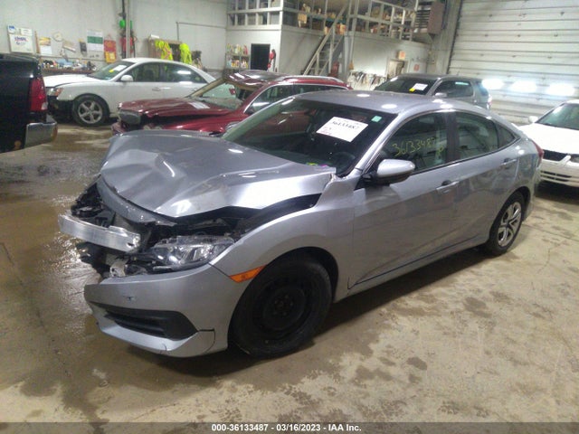 Honda Civic Sedan Lx 2018 2HGFC2F59JH582548 Image 2