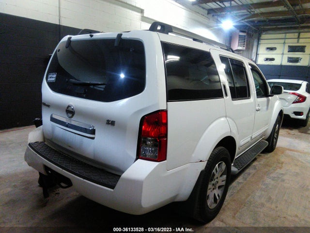 2010 NISSAN PATHFINDER SE VIN: 5N1AR1NB2AC607054