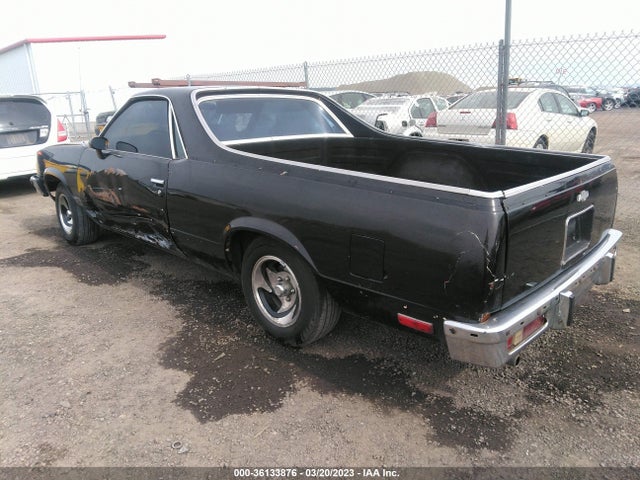 1978 CHEV EL CAMINO CLASSIC VIN: W80L8D409968