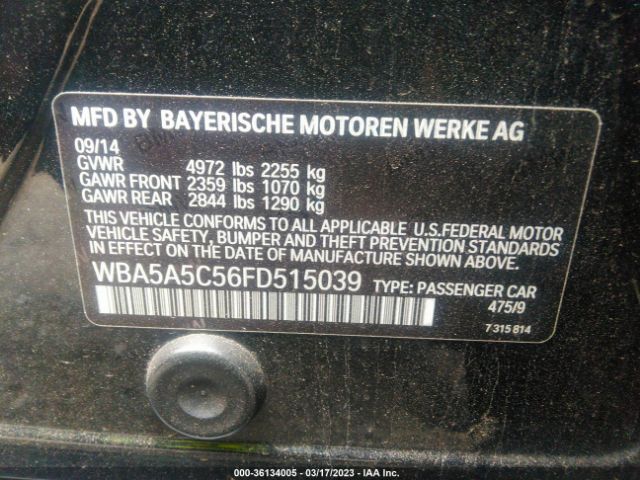 WBA5A5C56FD515039 BMW 5 Series 528i