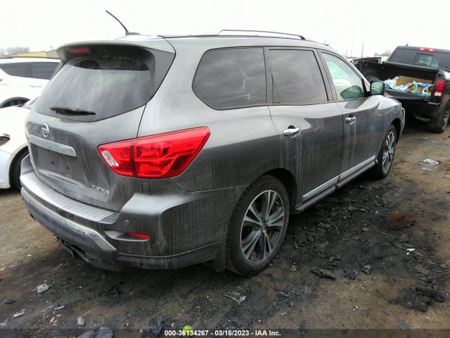 2017 NISSAN PATHFINDER PLATINUM VIN: 5N1DR2MN6HC655536