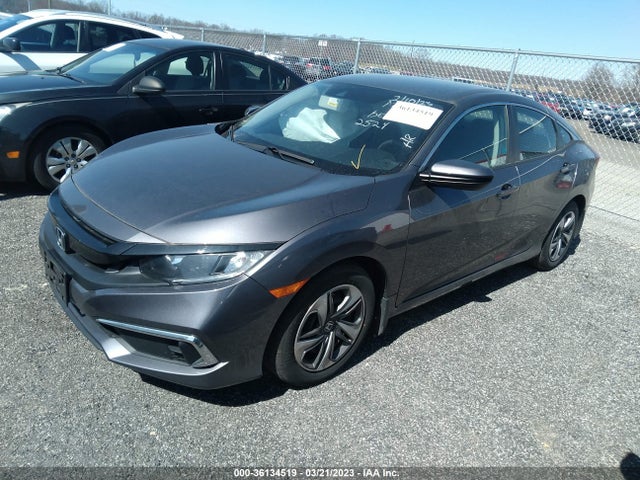 Honda Civic Sedan Lx 2019 2HGFC2F6XKH502524 Image 2
