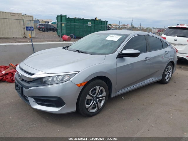 Honda Civic Sedan Lx 2018 2HGFC2F53JH602132 Image 2