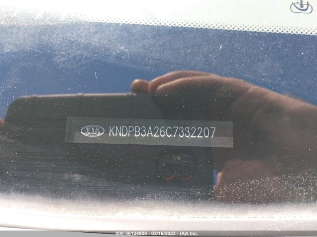 KNDPB3A26C7332207 KIA Sportage Lx