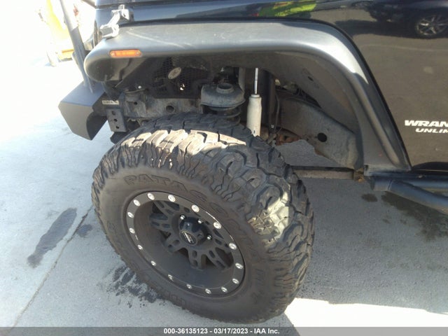 2008 JEEP WRANGLER UNLIMITED RUBICON VIN: 1J8GA69168L547173