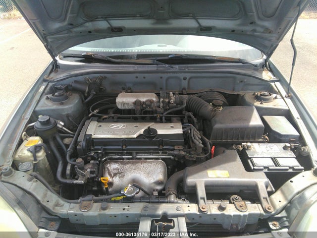 2005 HYUNDAI ACCENT GLS/GT VIN: KMHCG35C75U332817
