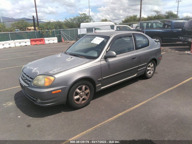 2005 HYUNDAI ACCENT GLS/GT VIN: KMHCG35C75U332817
