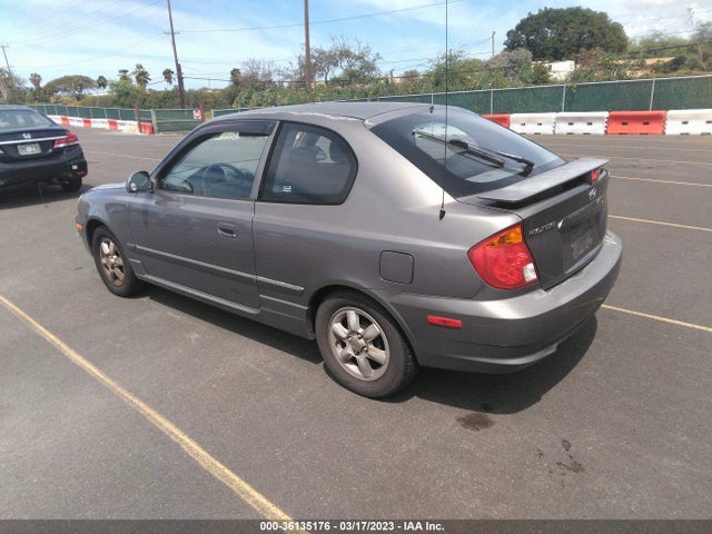 2005 HYUNDAI ACCENT GLS/GT VIN: KMHCG35C75U332817