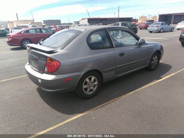 2005 HYUNDAI ACCENT GLS/GT VIN: KMHCG35C75U332817