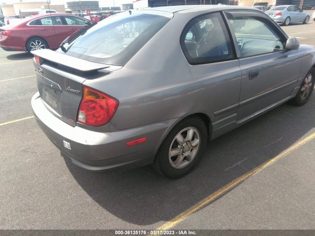2005 HYUNDAI ACCENT GLS/GT VIN: KMHCG35C75U332817