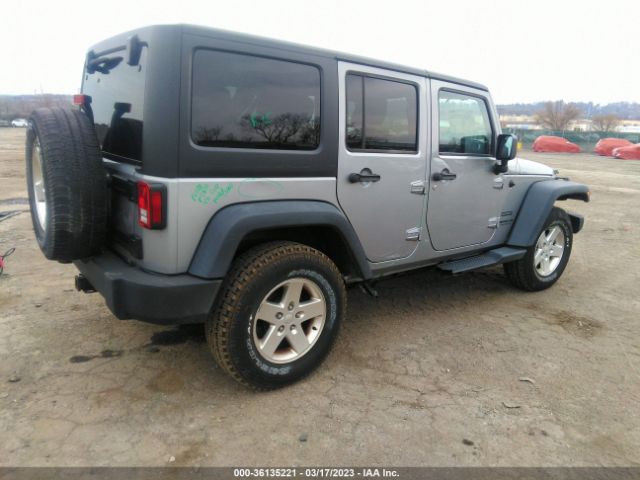 1C4BJWDG2EL207723 Jeep Wrangler Unlimited Sport