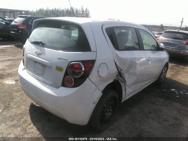 Chevrolet SONIC LS 2014 1G1JA6SH6E4133958 Image 4