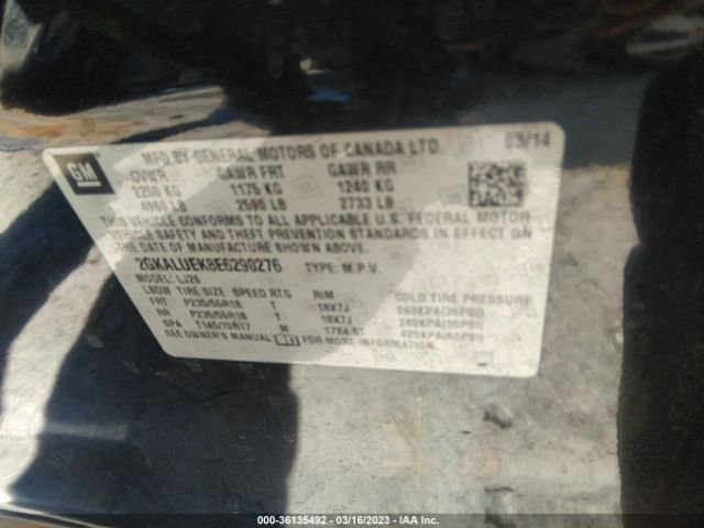 2GKALUEK8E6290276 GMC Terrain Denali