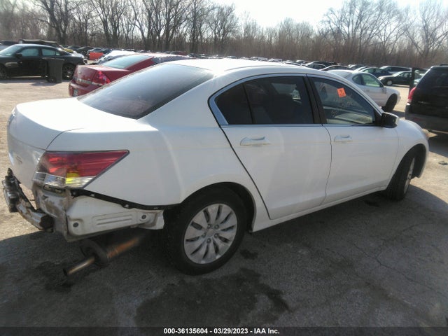 2008 HONDA ACCORD SDN LX VIN: 1HGCP26388A166389
