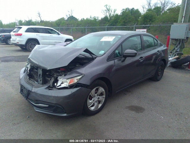 Honda Civic Sedan Lx 2014 19XFB2F52EE061366 Image 2