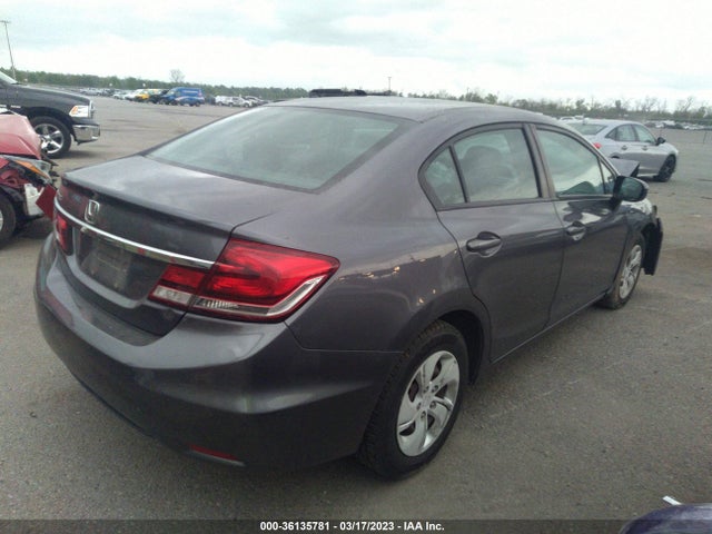 Honda Civic Sedan Lx 2014 19XFB2F52EE061366 Image 4