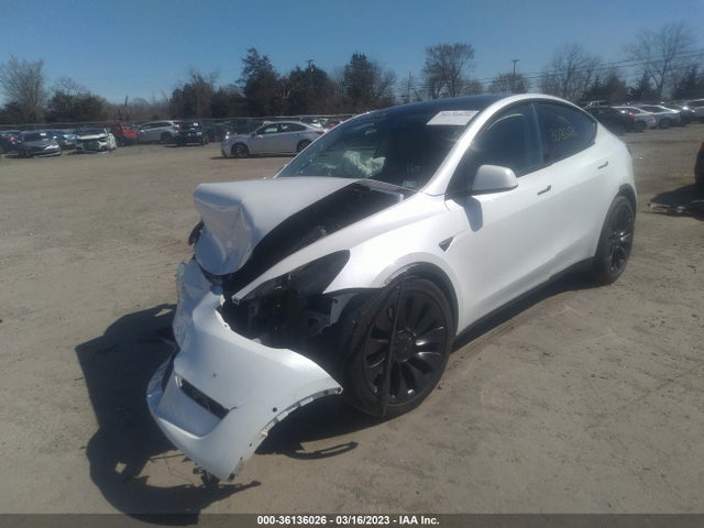 2021 TESLA MODEL Y PERFORMANCE VIN: 5YJYGDEF6MF248442