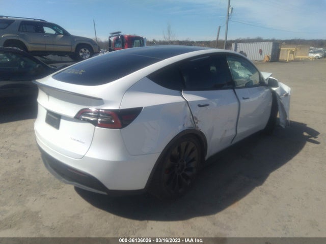 2021 TESLA MODEL Y PERFORMANCE VIN: 5YJYGDEF6MF248442