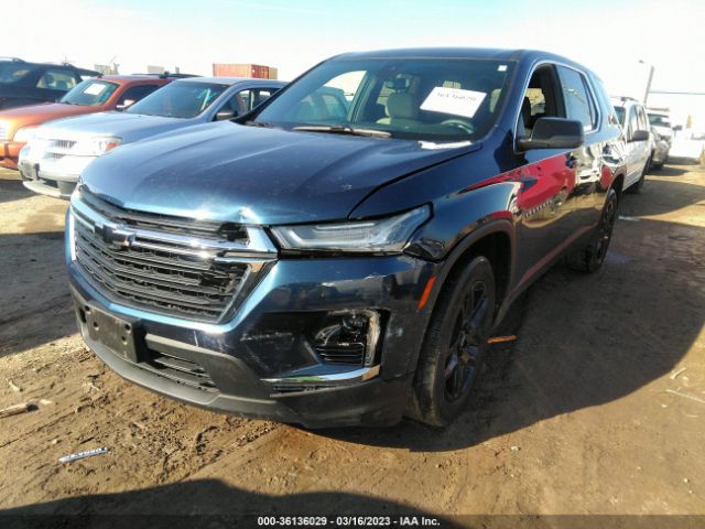 Chevrolet Traverse Ls 2022 1GNERFKW6NJ100550 Image 2
