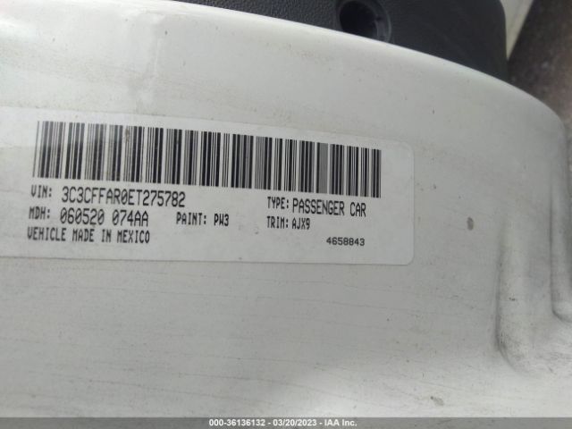 3C3CFFAR0ET275782 Fiat 500 POP