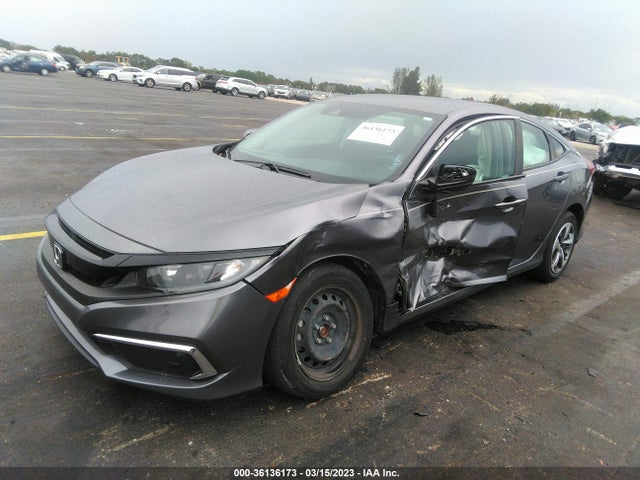 Honda Civic Sedan Lx 2020 19XFC2F68LE012885 Image 2