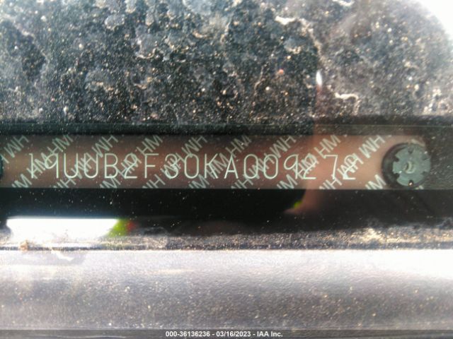 19UUB2F30KA009272 Acura TLX