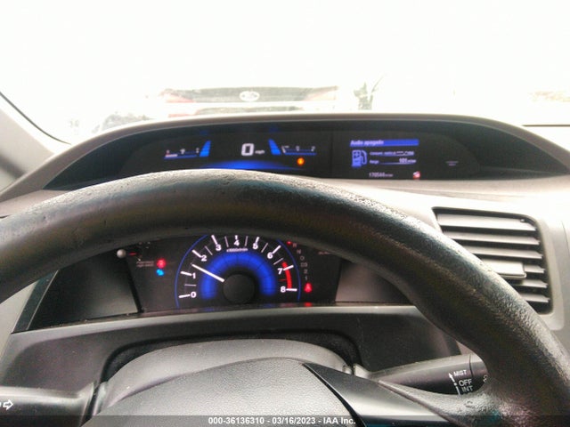 2012 HONDA CIVIC SDN LX VIN: 19XFB2F5XCE018407