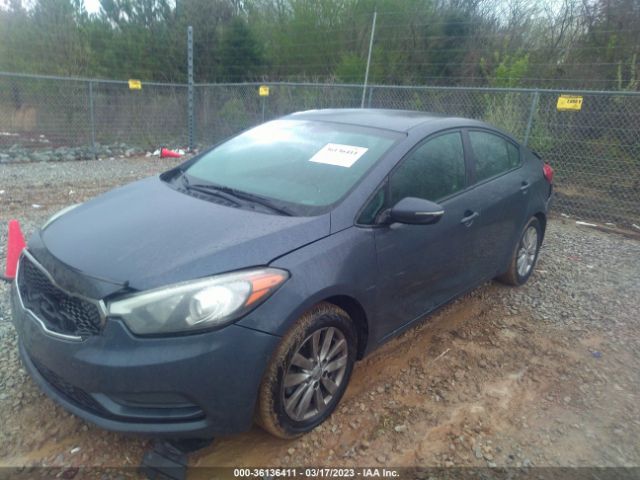 KNAFX4A62E5126397 KIA FORTE LX