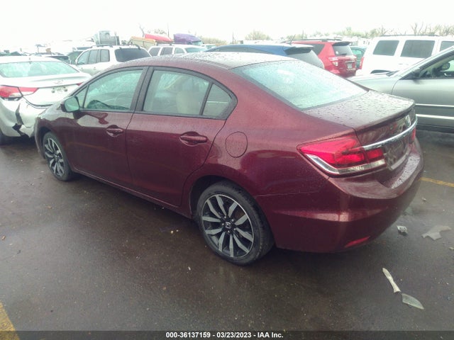 Honda Civic Sedan Ex-l 2014 19XFB2F94EE021647 Image 3