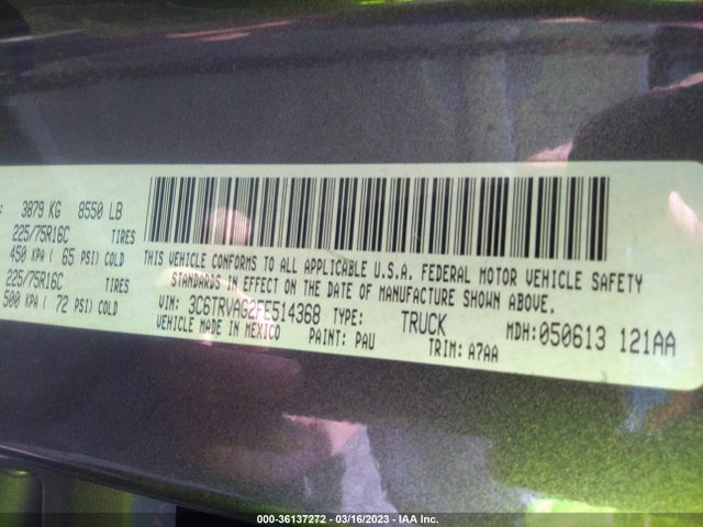 RAM Promaster 2015 3C6TRVAG2FE514368 Image 10