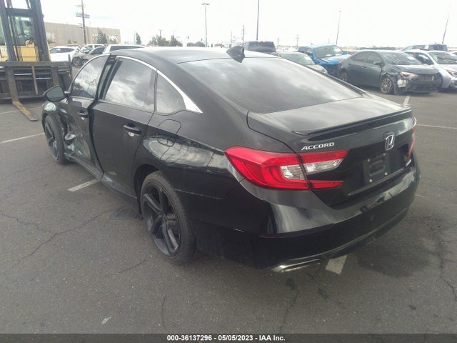 2019 HONDA ACCORD SEDAN SPORT 1.5T VIN: 1HGCV1F34KA137981
