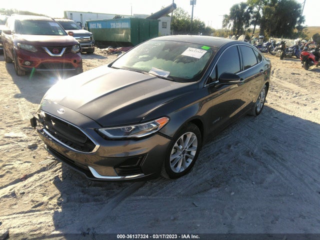 2019 FORD FUSION HYBRID SEL VIN: 3FA6P0MU9KR120505