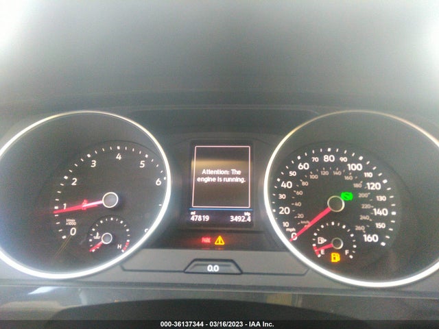 2019 VOLKSWAGEN TIGUAN SE/SEL/SEL R-LINE VIN: 3VV2B7AX7KM143410