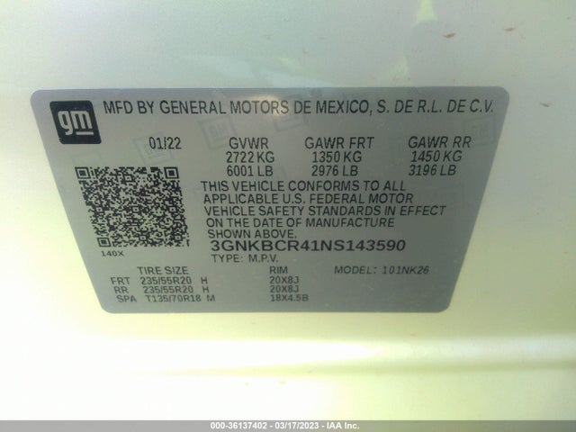Chevrolet Blazer Lt 2022 3GNKBCR41NS143590 Image 9