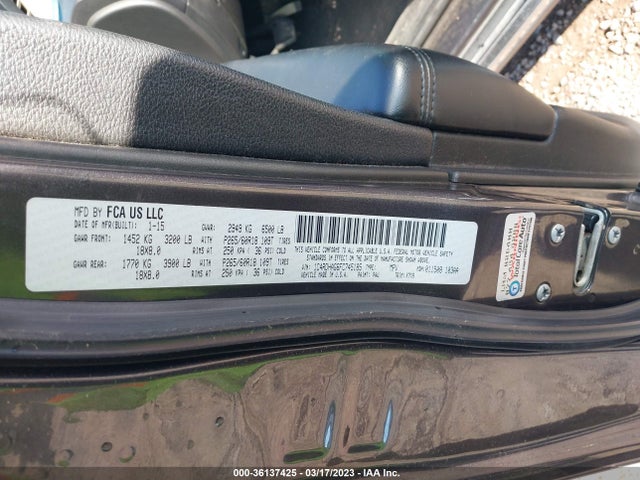 Dodge Durango Sxt 2015 1C4RDHAG6FC745185 Image 10