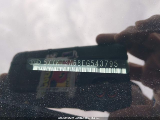 5XYKT3A68EG543795 KIA SORENTO LX