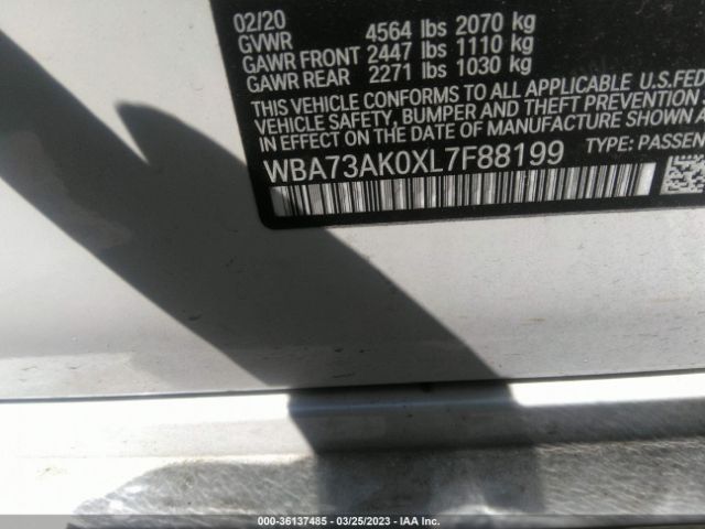 WBA73AK0XL7F88199 BMW 2 Series 228i Xdrive