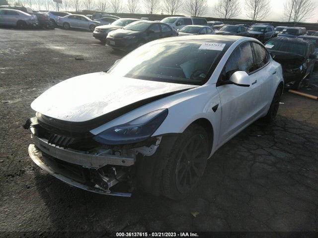 Tesla Model 3 Long Range 2021 5YJ3E1EB3MF868595 Image 2