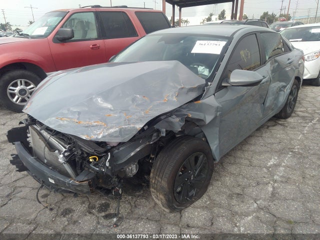 Hyundai Elantra Hybrid Blue 2023 KMHLM4AJ8PU034105 Image 2