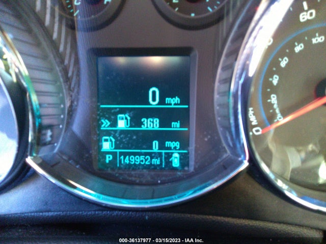 2012 CHEVROLET CRUZE LT W/2LT VIN: 1G1PG5SC2C7168225