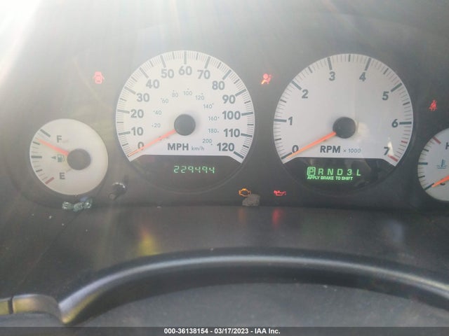 2005 DODGE GRAND CARAVAN SE VIN: 1D4GP24R35B293986