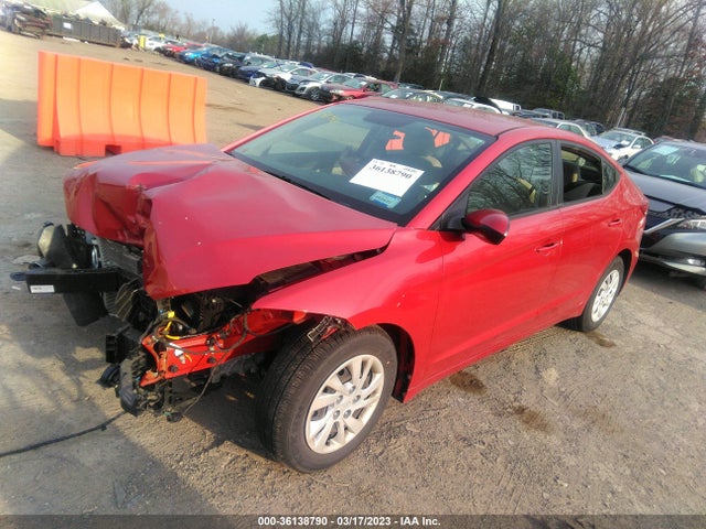2018 HYUNDAI ELANTRA SE VIN: 5NPD74LF9JH371375