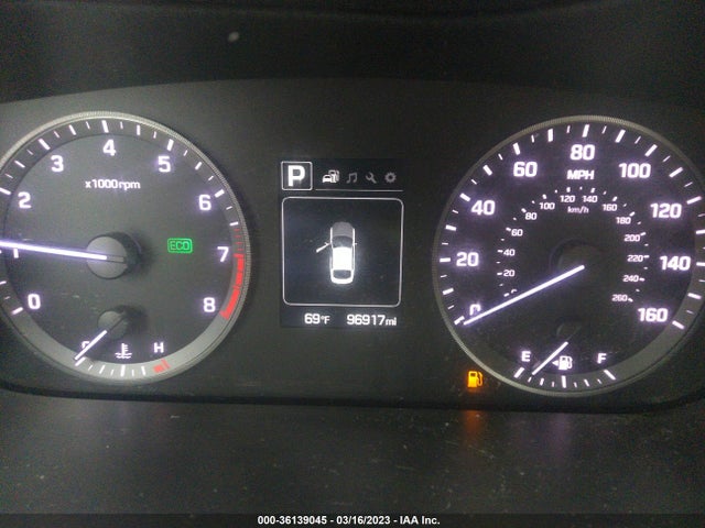 Hyundai Sonata 2.4l Se 2015 5NPE24AF7FH000454 Image 8