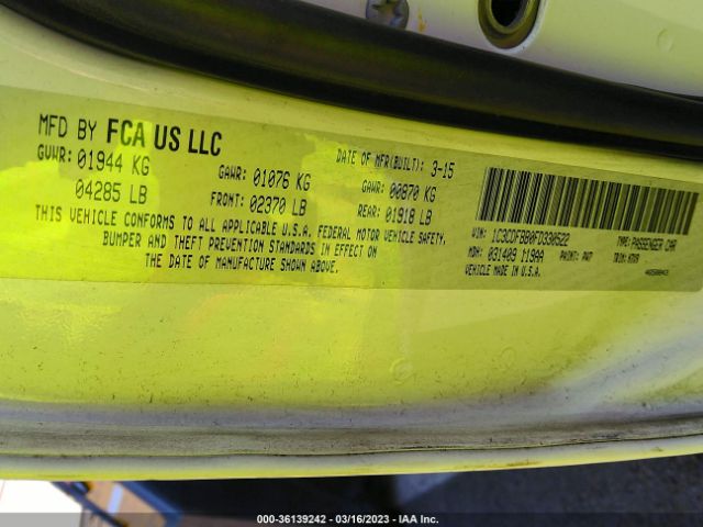 1C3CDFBB0FD330522 Dodge DART SXT